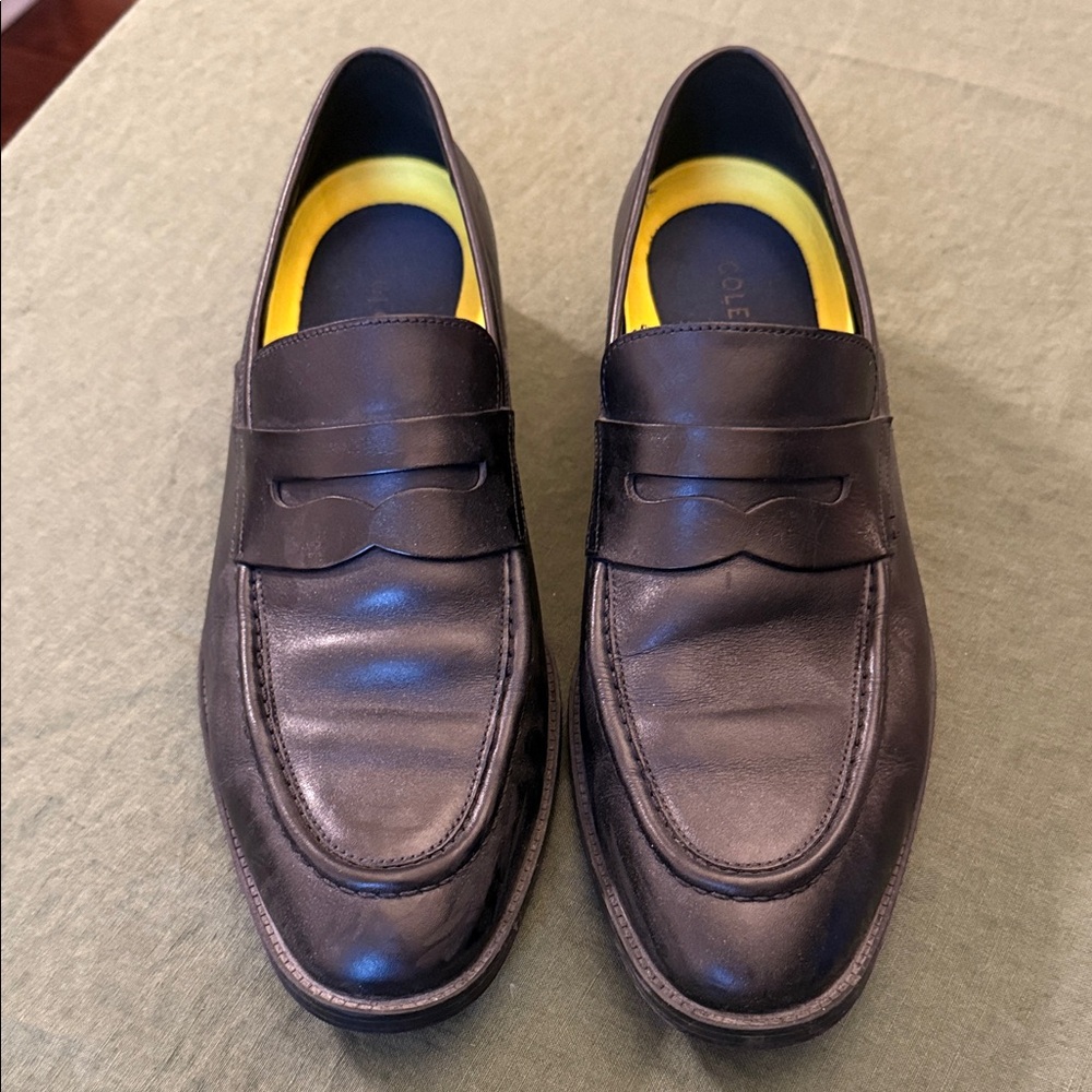 Cole Haan Grand+ Men's Penny Loafers - black